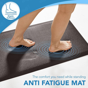 Meilleures ventes - Tapis de bureau/sol anti-fatigue, résistant aux chocs, imperméable, en mousse PU antidérapante, confortables pour la cuisine et le bureau - Product Image 3