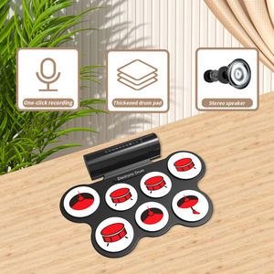 Instrument de musique Percussion Usb Midi Set Electronic Rolling Pads Professional Custom Bass Stick Drum - Product Image 2