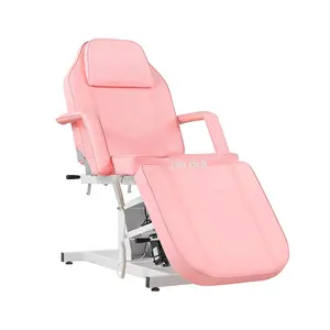 Pink Beauty Spa ONE Electric Motor Adjustable Massage Table Lash Bed Podiatry Tattoo Treatment Facial Chair
