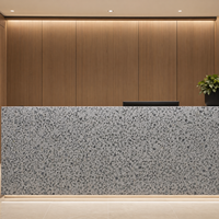 Dalles de terrazzo artificielles au design moderne, revêtement de sol de luxe en terrazzo, carreaux de terrazzo pour villa, appartement, escalier
