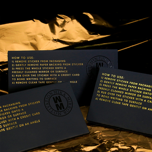 Enveloppes en papier personnalisé <span class=keywords><strong>A5</strong></span>, 50 pièces, emballage auto-adhésif déchirée avec Logo de timbre à chaud - Product Image 6