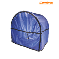 Bâche enroulable en PVC enduit noir 380gsm 480gsm 610gsm, imperméable, pour remorque à plateau, OEM