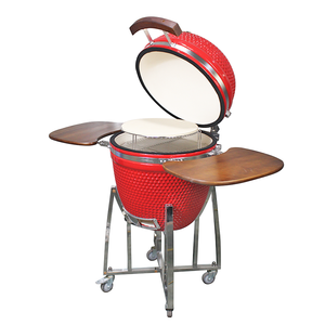 Auplex OEM ODM commerciale Kamado barbecue griglie 23 pollici <span class=keywords><strong>in</strong></span> <span class=keywords><strong>ferro</strong></span> da esterno carbone barbecue - Product Image 4