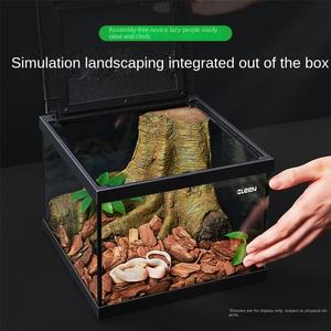 Cleen Fabriek Groothandel 40 Gallon Verticalen Reptielen Tank Decor Glazen Reptielen Behuizing Terrarium Voor Reptielen - Product Image 4