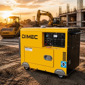 Generador Diésel OEM <span class=keywords><strong>de</strong></span> 5kW con Cabina Silenciosa y Arranque Eléctrico para Respaldo y Suministro <span class=keywords><strong>de</strong></span> Energía <span class=keywords><strong>en</strong></span> Exteriores - Product Image 1