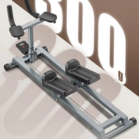 Machine d'escalade électrique pliable en métal avec commande mécanique, propulsion par roue avant, 136*55*41cm, pour entraînement en salle de sport intérieure