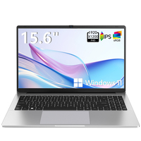 Ordinateur portable Intel N4020 en stock, écran FHD 15,6 pouces, 4 Go de RAM, 128 Go EMMC, WiFi, fournisseur OEM ODM en gros