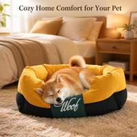 Lit pour animaux de compagnie quatre saisons pour petits chiens et chats, tapis de couchage rafraîchissant lavable pour l'été et fournitures pour animaux de compagnie