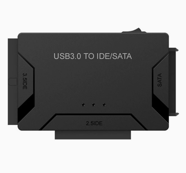 USB 3.0 to SATA IDE Hard Disk Adapter 2.5/3.5 Inch HDD SSD Optical Drive Data Transfer Converter for Laptop Desktop Hard Disk