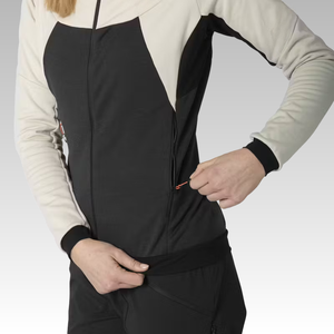 Veste thermique à capuche en laine pour femme, polyvalente, idéale pour les journées fraîches en montagne ou en vallée - Product Image 6