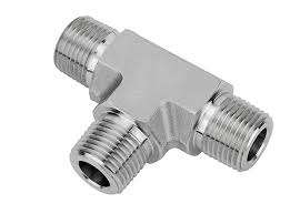 In Acciaio Inox A Doppia Ghiera Raccordo Connettore Doppia Ghiera Parker Tipo di Compressione Raccordo BSPT Filetto Maschio Branch <span class=keywords><strong>Tee</strong></span> - Product Image 3