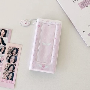 <span class=keywords><strong>Porta</strong></span> <span class=keywords><strong>Carte</strong></span> Fotografiche Kpop con Fiocco, Album Fotografico a Quattro Scomparti, Custodia per <span class=keywords><strong>Carte</strong></span> con Adesivi a Testa Grande, <span class=keywords><strong>Porta</strong></span> <span class=keywords><strong>Carte</strong></span> Fotografiche - Product Image 4