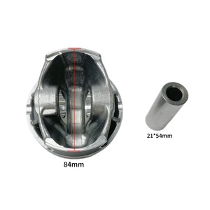 Piston moteur VR6 84 mm de qualité supérieure OEM ODM avec segments pour Audi Volkswagen Touron 2.5T DDK DPK OE 03H107065CJ 03H107065CG - Product Image 2