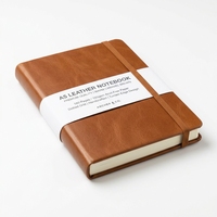 Carnet de notes personnalisé artisanal en cuir vintage, couverture rigide, pour journal de voyage personnel