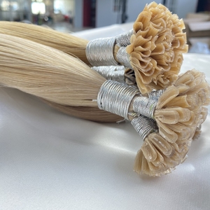 Ruikang Extensiones de Cabello Humano 100% de la Mejor Calidad, Lisas, de 16-28 Pulgadas, con Punta en U, para Mujeres a la Moda - Product Image 3