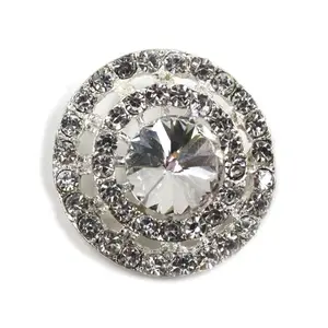 Button Decoration Rhinestone Button Covers For Clothes Decoration