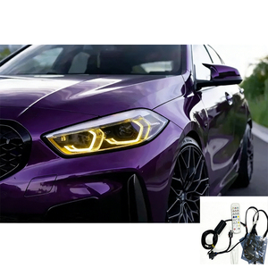 Modulo RGB SJC Auto per <span class=keywords><strong>BMW</strong></span> Serie 1 F40 <span class=keywords><strong>F44</strong></span> 20-23, Installazione Diretta Plug and Play, Controllato da APP e Telecomando, Cambio Colore - Product Image 3