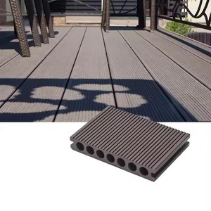 Waterproof Hollow Traditional Durable Flooring <b>Decks</b> Wood Plastic Composite Decking Outdoor Decking Board - Product Image 1
