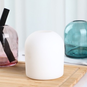 Thiết kế mới rỗng đa màu sắc hình dạng độc đáo tinh dầu thủy tinh Nước hoa hương liệu chai - Product Image 6