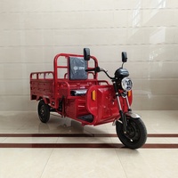 Tricycle utilitaire électrique motorisé pour le transport de marchandises, idéal pour les fabricants, le transport ouvert, les motos, les camions commerciaux et l'agriculture