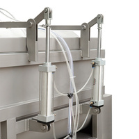 Machine à mélanger la viande sous vide automatique en acier inoxydable, grande machine industrielle commerciale pour le mélange de saucisses