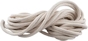 Cuerda de Algodón Natural, Construcción de Trenza Sólida, Cordón de Algodón con Baja Elasticidad y Fácil de Anudar - Product Image 2