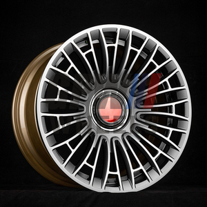 Delicate Multi Spoke Three Piece 6061-T6 Forged Alloy Rim With Center Cap Custom Surface Treatment Adjustable Fitment - Product Image 3