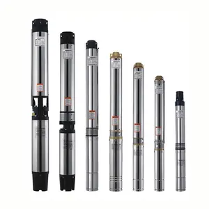 Manufacturing 5hp pumps deep well water stainless steel submersible pump for agriculture