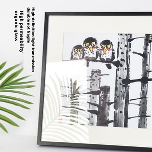 <span class=keywords><strong>Cadre</strong></span> <span class=keywords><strong>photo</strong></span> carré en alliage d'aluminium peinture décorative <span class=keywords><strong>avec</strong></span> des bords simples <span class=keywords><strong>et</strong></span> fins, <span class=keywords><strong>cadre</strong></span> en carton <span class=keywords><strong>blanc</strong></span> suspendu au mur - Product Image 5