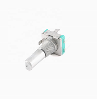 Commutateur d'encodeur rotatif à poignée semi-lunaire Potentiomètre numérique EC11 avec interrupteur à 5 broches Longueur de la poignée 20mm Catégorie de produit ICs