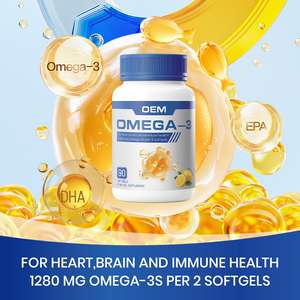 Gélules d'huile de poisson naturelle Greenpie OEM/ODM pour la santé du cerveau et des yeux, riches en DHA et <span class=keywords><strong>EPA</strong></span>, complément d'oméga 3 pour une meilleure santé - Product Image 3