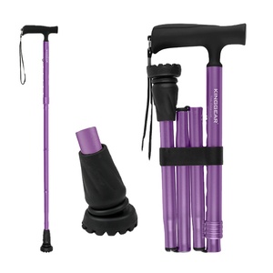 AG kinggear Walker đi bộ mía cho phụ nữ người đàn ông Trọng lượng nhẹ đi bộ gậy với grip thoải mái - Product Image 1