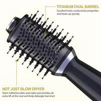 Brosse Soufflante Ovale Compacte Multifonctionnelle OEM en Gros pour Voyage, Sèche-Cheveux Volumisant Portable