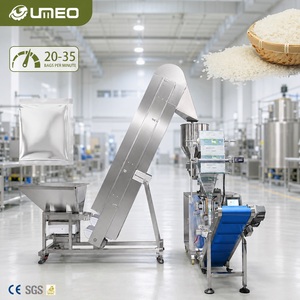 Machine d'emballage verticale compacte et économique à trois soudures latérales pour sachets <span class=keywords><strong>de</strong></span> riz, <span class=keywords><strong>sucre</strong></span>, noix mélangées et granulés - Product Image 1