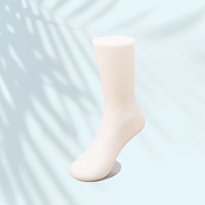 Xufeng 17cm Plastique Enfants Pied Moule Présentoir Style Aimant <span class=keywords><strong>Court</strong></span> Long Sans Couture Chaussettes Modèle Sans Tête Tissu Pied Film - Product Image 4