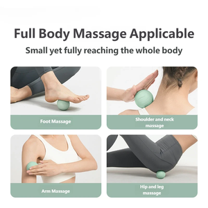 Set 4 Buah Bola Pijat Silikon Profesional (63mm) untuk Pelepasan <span class=keywords><strong>Myofascial</strong></span>, Titik Pemicu & Pereda Plantar Fasciitis - Product Image 3