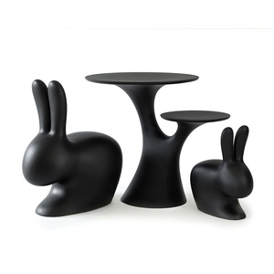 Siège de loisirs en fibre de verre, mobilier d'exposition pour centres commerciaux et parcs, modèle Ms-026, tabouret créatif en forme de lapin pour la maison, fabricant personnalisable - Product Image 5