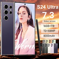 Smartphone Original S24 Ultra 5G, Prise en Charge Multilingue, Camon Débloqué, Version Globale S24 Ultra, Téléphone Portable