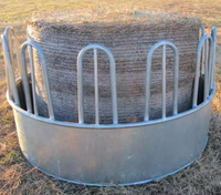 Mangeoire à foin personnalisable en usine / Économiseur de foin rond pour chevaux et bovins en enclos