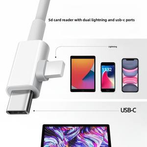 Lecteurs de cartes pour téléphones portables, tablettes, adaptateurs de caméra Type-<span class=keywords><strong>C</strong></span>, cartes SD/TF, lecteurs de cartes portables <span class=keywords><strong>USB</strong></span> 3.0 - Product Image 4