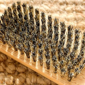 Brosse à cheveux de luxe écologique pour femmes et hommes Palette de bambou en acétate de cellulose Peigne commun de style mode pour usage domestique - Product Image 5