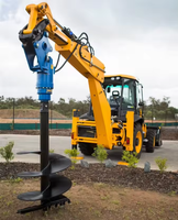 NOUVEAU Tarière de forage de sol CTHB pour excavatrice, pour forage de puits
