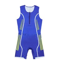 Combinaison de course à pied et de triathlon une pièce à séchage rapide pour l'entraînement aux obstacles en athlétisme – Justaucorps et combinaisons