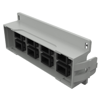 Factory Direct Sales FTTH FS Optical Fiber MPO Patch Panel 5G Compatible 12-Port