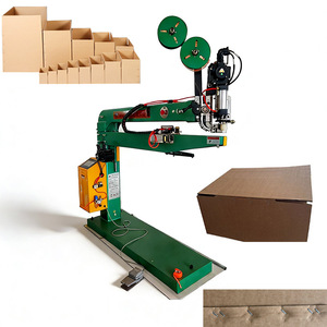 Machine à coudre les bords <span class=keywords><strong>de</strong></span> cartons ondulés à cadre surélevé pour cartons hauts et volumineux - Product Image 4