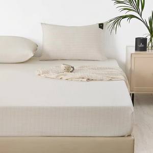 Usine directe traitement personnalisé antibactérien antistatique 5% fibre d'argent 95% coton biologique <span class=keywords><strong>drap</strong></span>-<span class=keywords><strong>housse</strong></span> de mise à la terre - Product Image 1