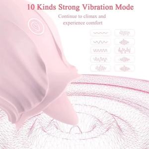 Vibrateur à succion clitoridienne, design élégant, stimulateur clitoridien oral, vibrateur rose, jouets sexuels pour femmes, appareil de masturbation - Product Image 4
