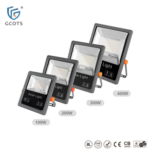 400W High Performance Solar <b>Flood</b> <b>Light</b> ABS Body Battery 1820lm IP65 for and Sign Illumination - Product Image 2