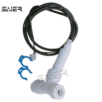 Capteur ABS TDS personnalisé OEM/ODM sonde de détection de conductivité de dureté du débit d'eau avec écran LCD pour purificateur d'eau