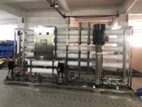 Borehole Tanaman Osmosis Terbalik, Perawatan Pemurni Air Dalam Wadah 15M3 Per Jam untuk Irigasi Asin dengan Wadah